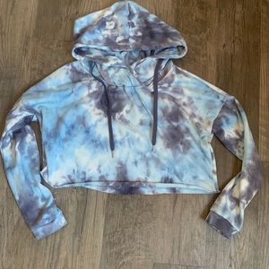 Tie dyed crop top